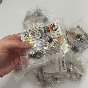 Festive Pins Party Favor Bags - Assorted Colors